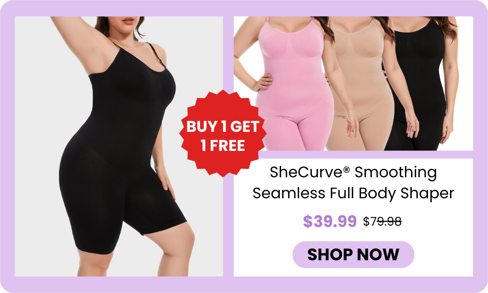 BUY 1 GET 1 FREE - SheCurve® Smoothing Seamless Full Body Shaper