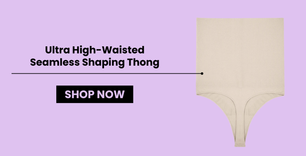 Ultra High-Waisted Seamless Shaping Thong