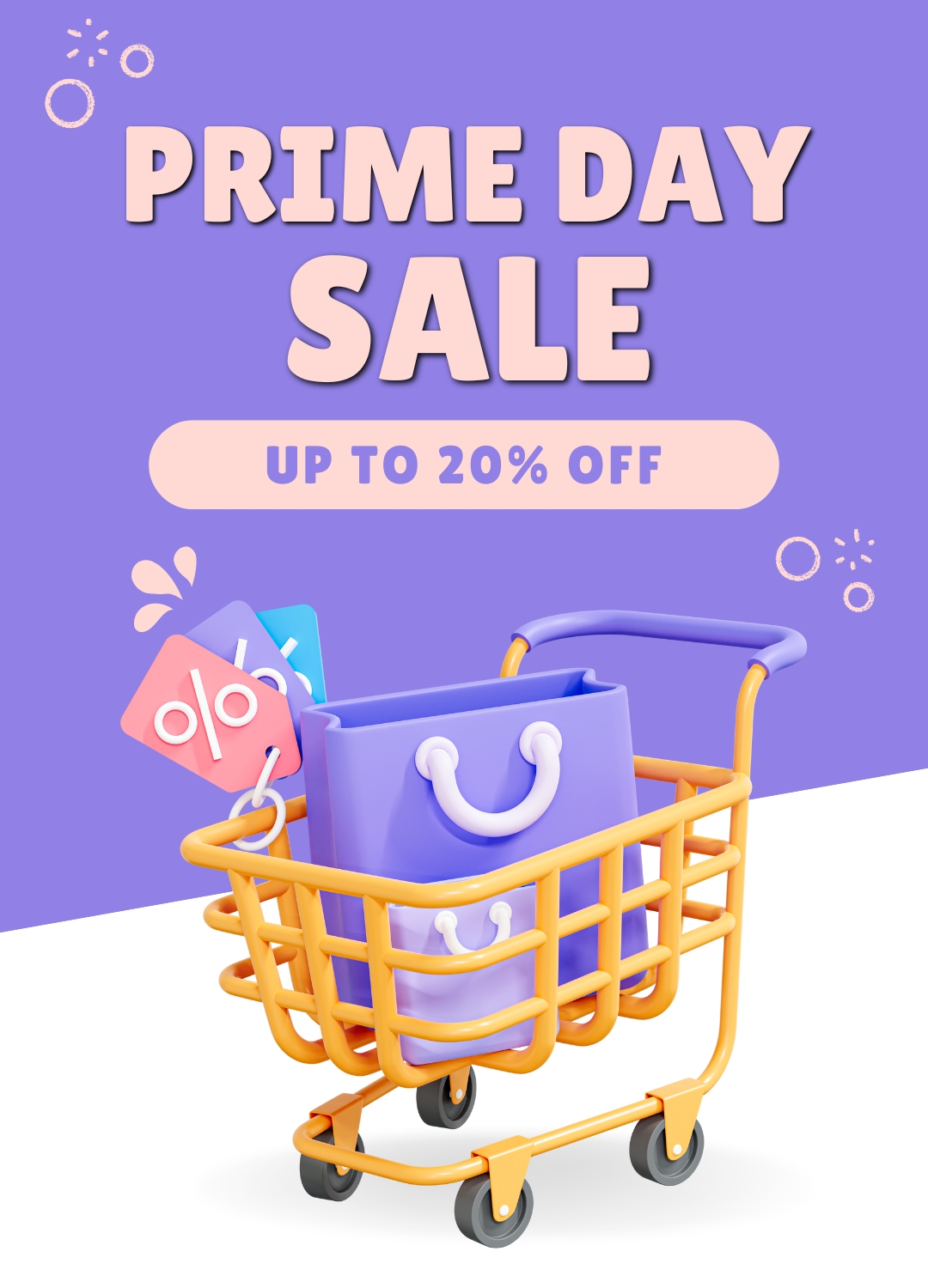 Prime Day Sale - Up to 20% Off