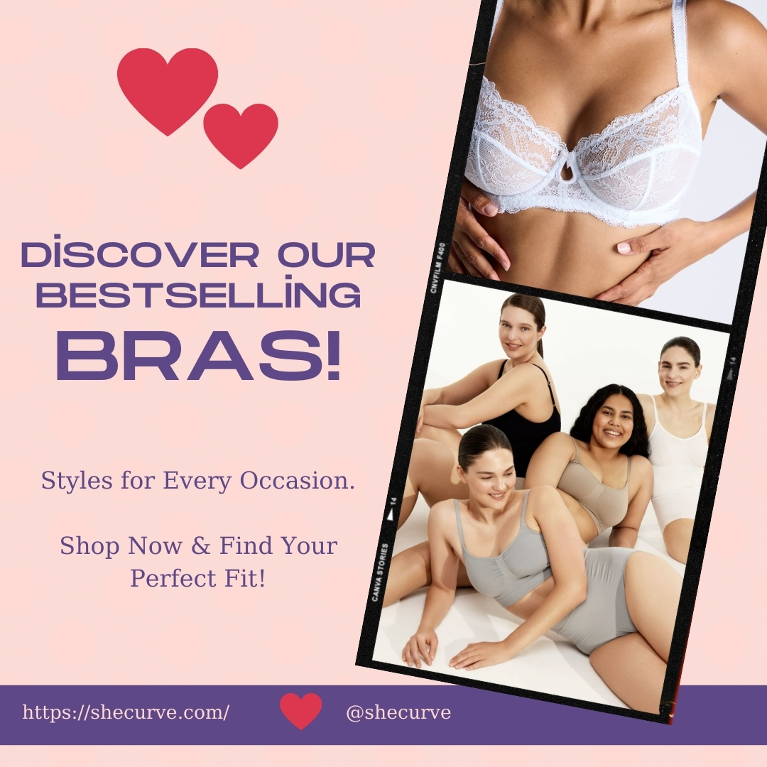 Discover Our Bestselling Bras! Styles for Every Occasion. Shop Now & Find Your Perfect Fit!