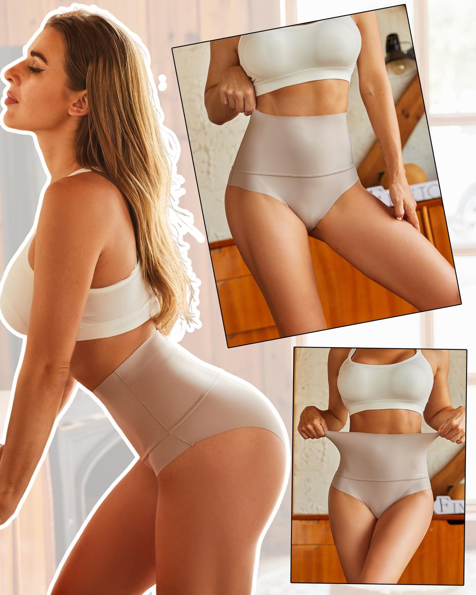 High Waisted Tummy Control Briefs