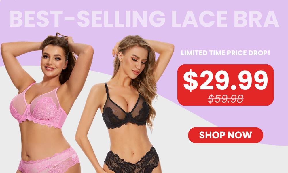 Best-selling lace bra