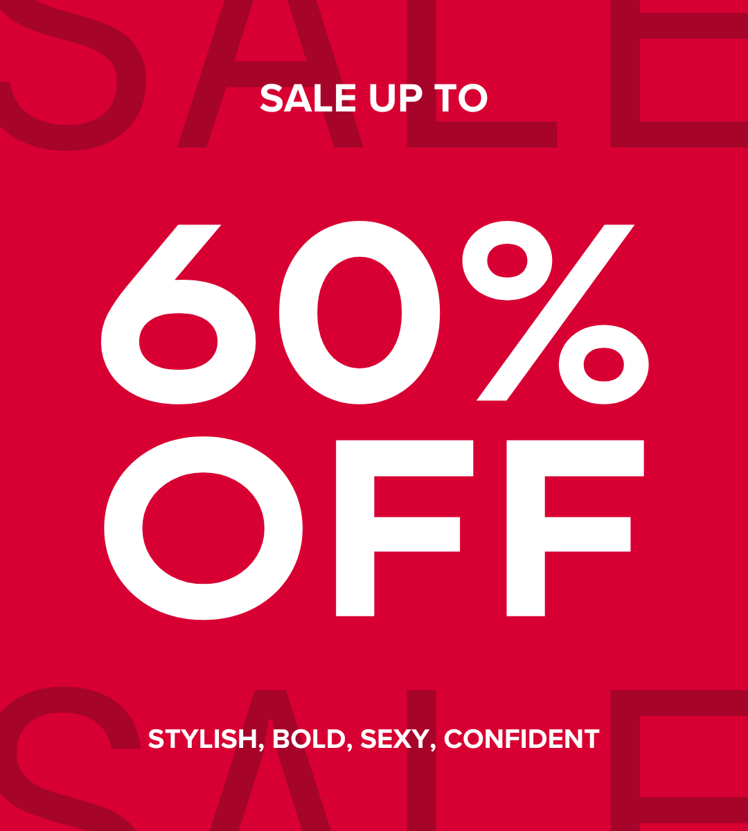 Up to 60% off storewide!