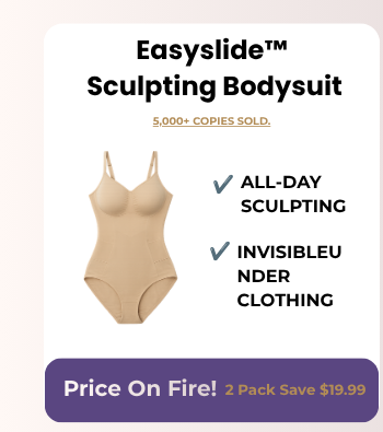 Easyslide™ Deep V Camisole Bodysuit Shapewear