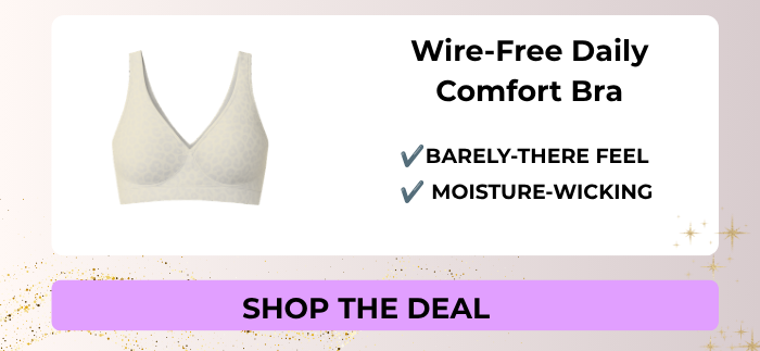 Seamless Deep V Push-Up Wireless Bra