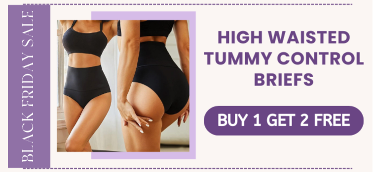 BUY 1 GET 2 FREE - High Waisted Tummy Control Briefs